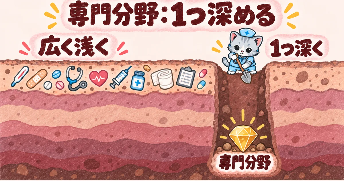 専門分野:1つ深める(地層の断面の図解)
